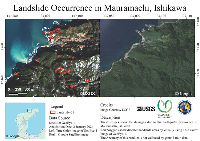 Map of Mauramachi