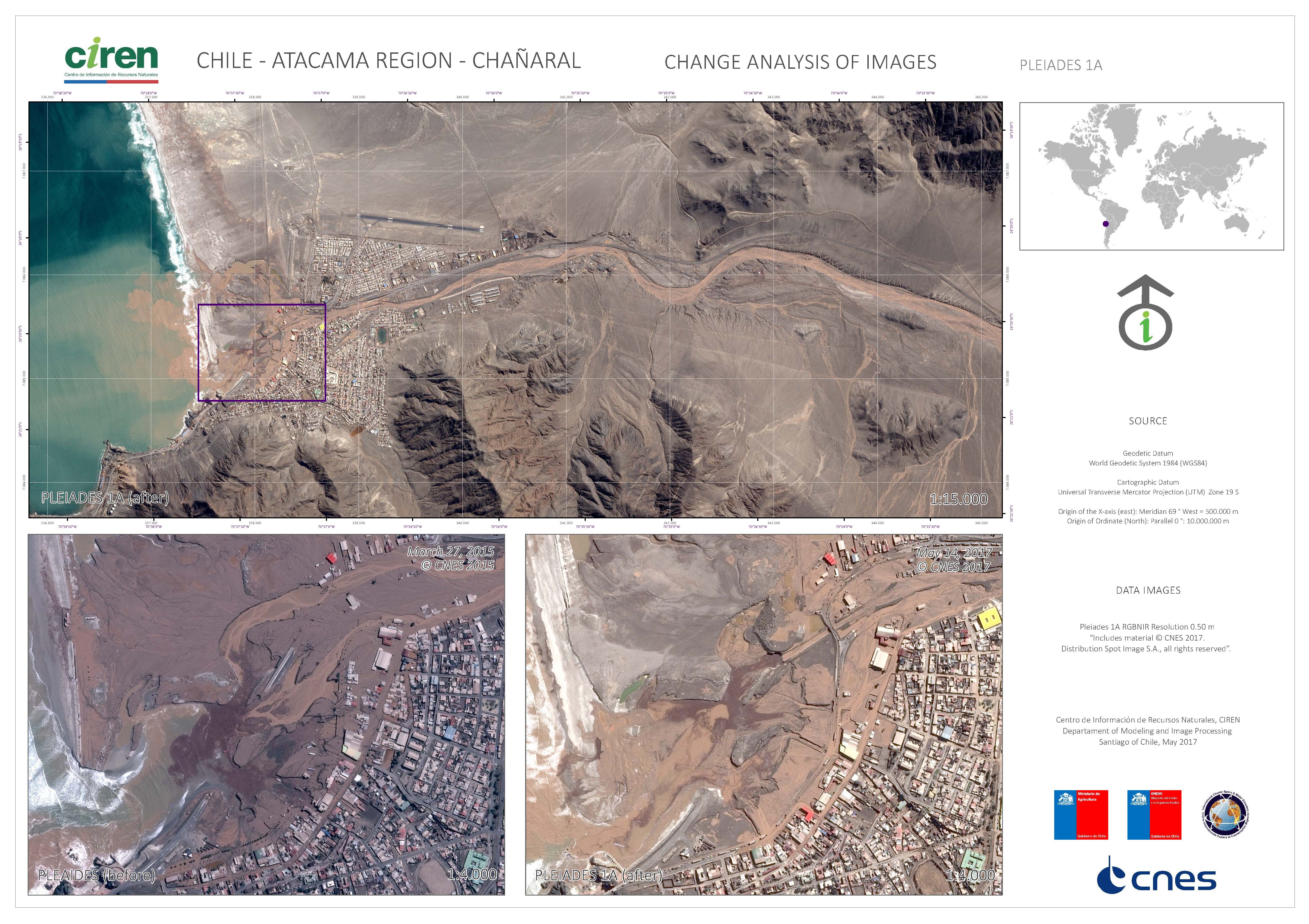 Flood in Chile Activations International Disasters Charter